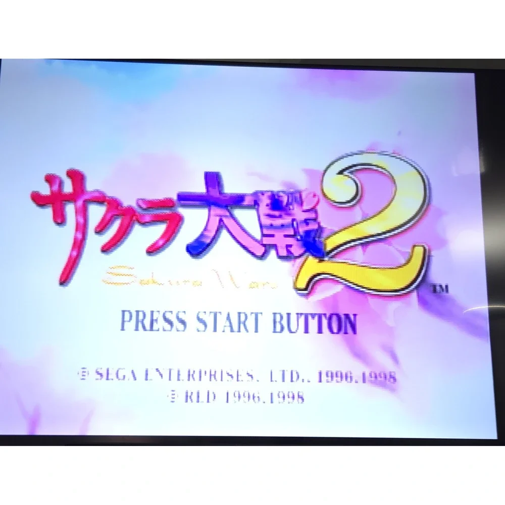 Sakura Wars 2 First Press - Sega Saturn JPN - CIB 3 Discs W/ Manual & Inserts